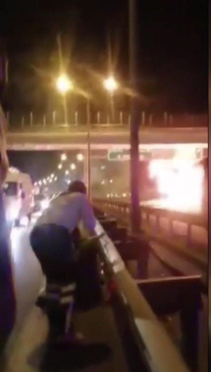 Otobüs yangınını izlemek istersen canından oluyordu G4