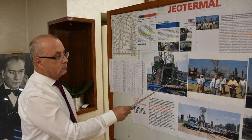 Başkan Kayda&rsquo;dan jeotermal kuyuları a&ccedil;ıklaması