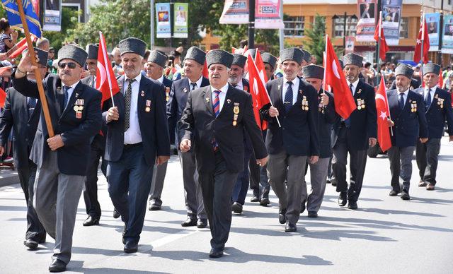 Sivas'ta, 30 Ağustos Zafer Bayramı törenle kutlandı