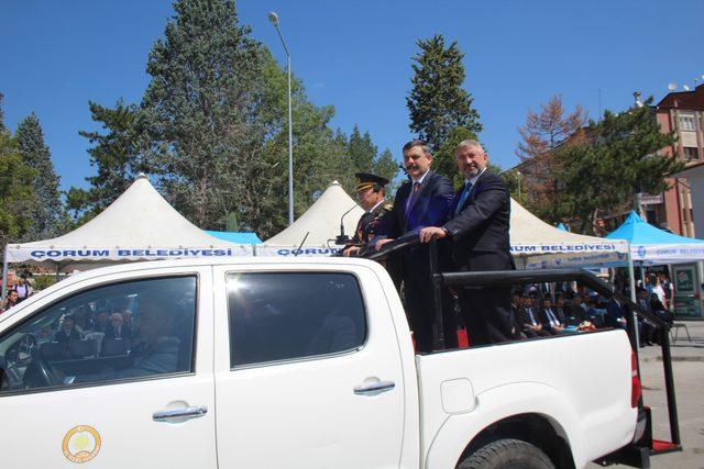 Çorum'da Zafer Bayramı kutlandı