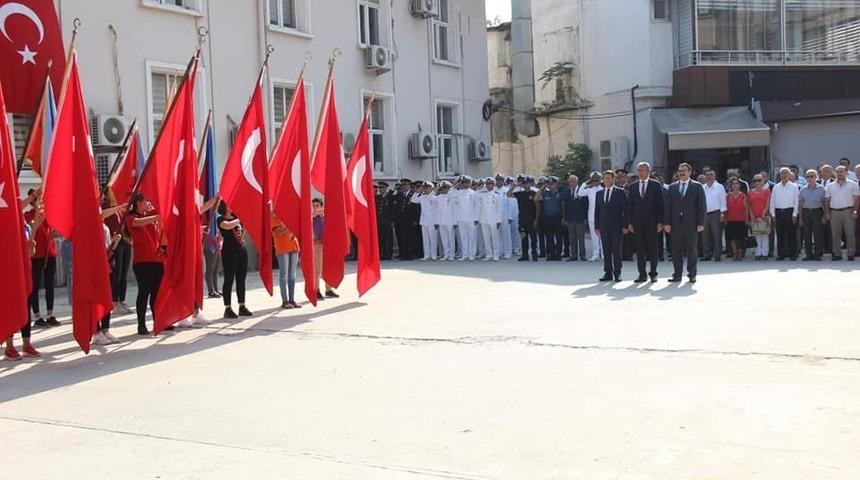 Samandağ&rsquo;da 30 Ağustos Zafer Bayramı kutlandı