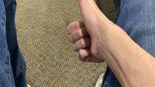 Bu nasıl parmak? Fenomen oldu