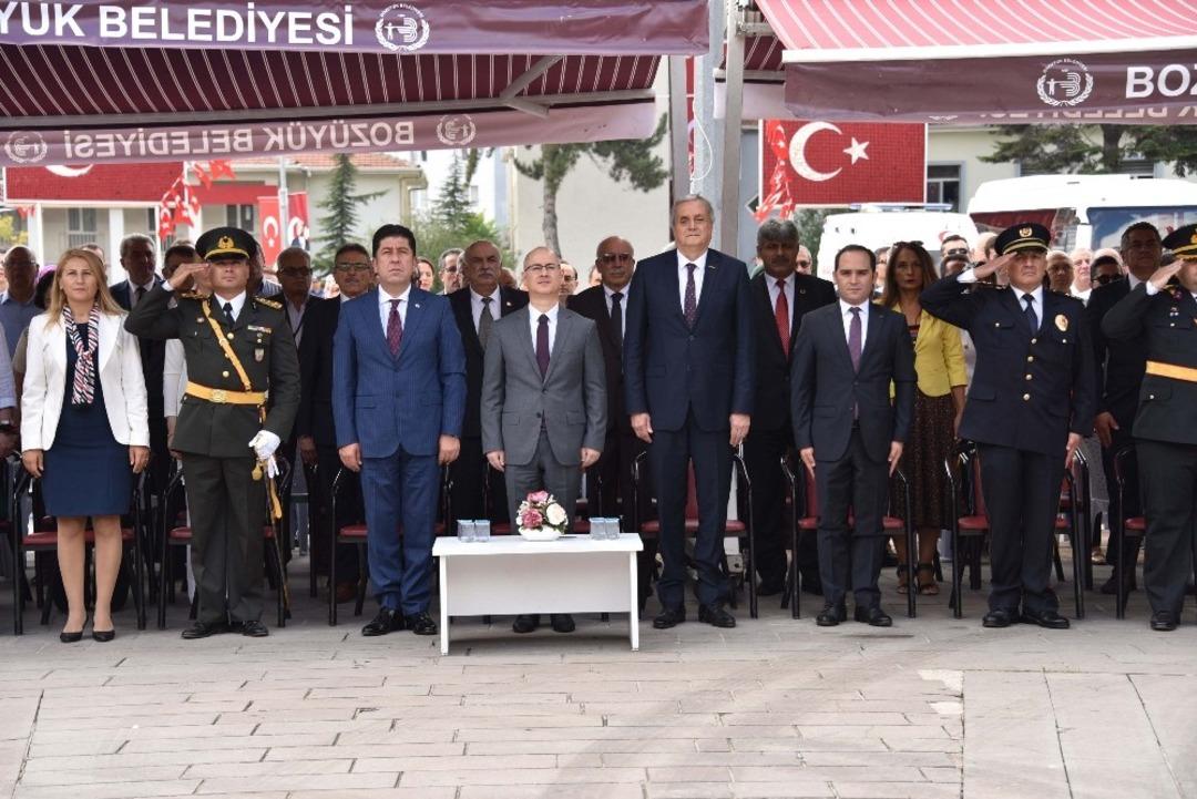 30 Ağustos Zafer Bayramı Boz&uuml;y&uuml;k&rsquo;te coşkuyla kutlandı