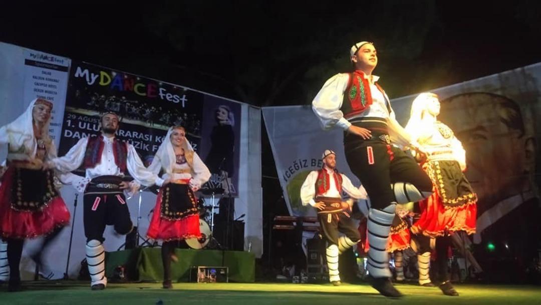 1. Uluslararası K&ouml;yceğiz Dans ve M&uuml;zik Festivali başladı