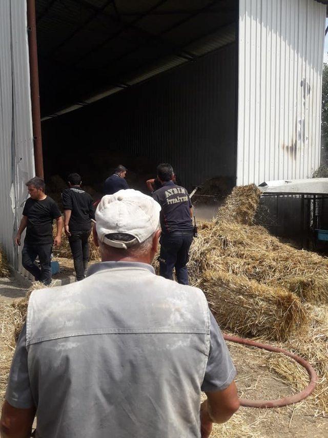 Dumanları erken fark eden köylü ve itfaiyenin hızı faciayı önledi 2