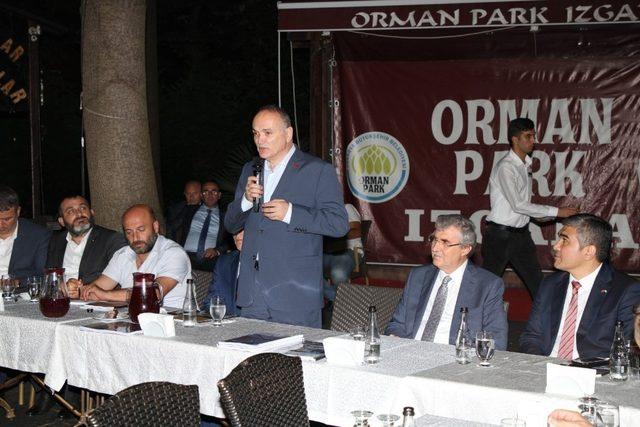 Başkan Özlü TDMMB toplantısına katıldı