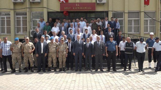 Kaymakam Dülgeroğlu, vatandaşlarla vedalaşarak ilçeden ayrıldı