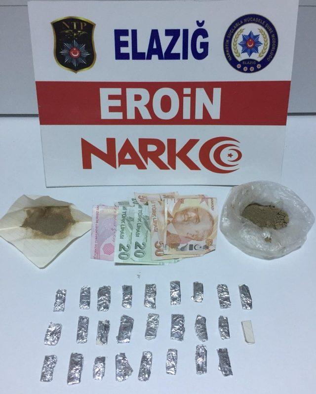 Evinde 30 paket eroin bulunan şüpheli tutuklandı