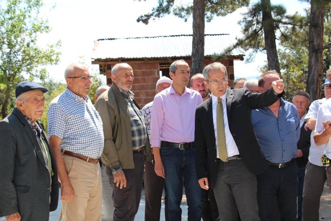 Kaymakam Pişkin, K&Ouml;YDES &ccedil;alışmalarını inceledi