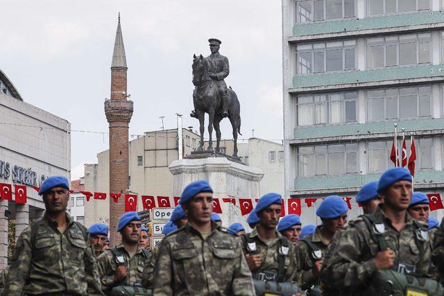 Ankara'da '30 Ağustos Kortej Yürüyüşü'