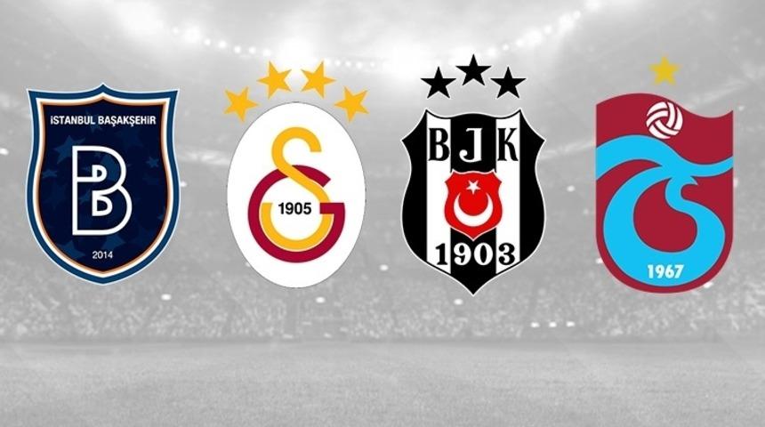 Galatasaray, Beşiktaş, Medipol Başakşehir ve Trabzonspor'u zorlu maç trafiği bekliyor