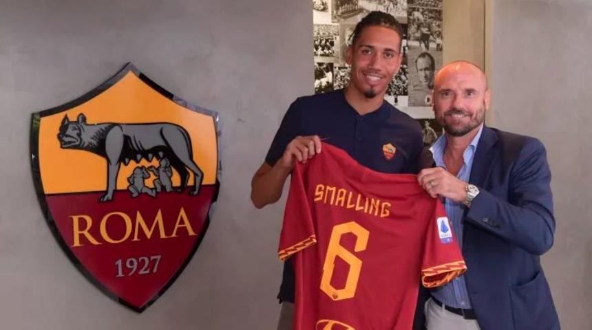 Roma, Chris Smalling'i 1 yıllığına kiraladı