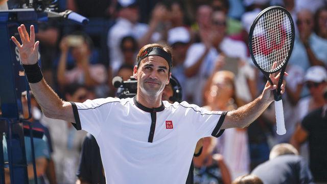 Roger Federer Amerika Açık'ta dördüncü tura yükseldi