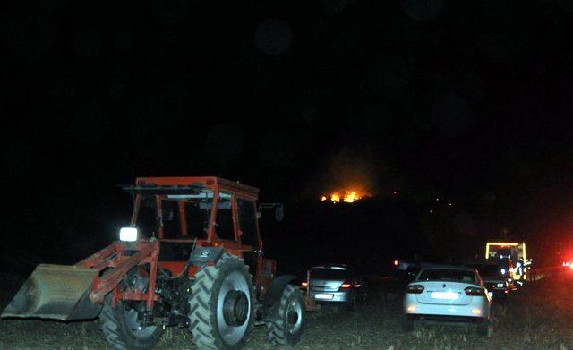 Malkara'da ormanlık alanda yangın: 200 dönümlük alan kül oldu