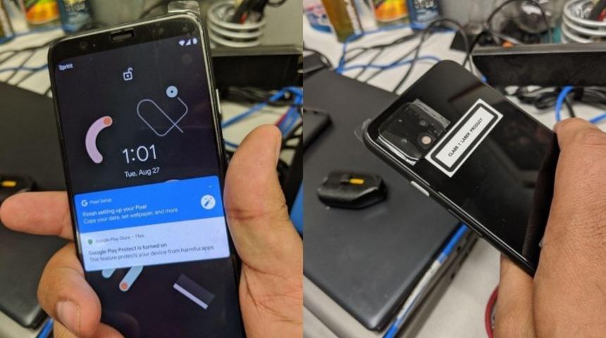 Pixel 4 parmak izi okuyucusunu ekrana yerleştirdi