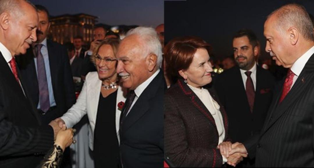 30 Ağustos Resepsiyonu'nda dikkat &ccedil;eken kareler!