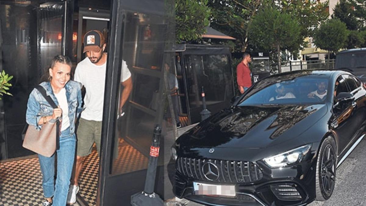 Aslı Enver ve Murat Boz'un arabaları olay oldu