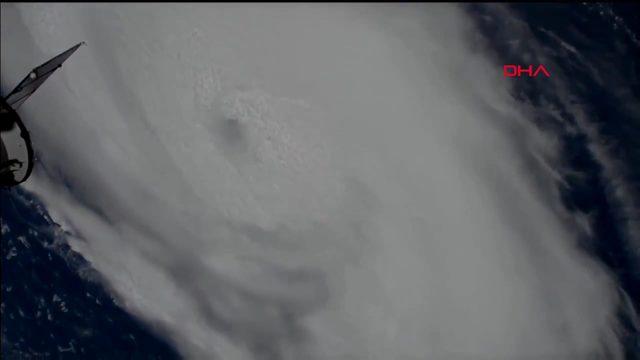 NASA, Dorian Kasırgası’nın yoğunlaştığını gösteren görüntüleri yayınladı
