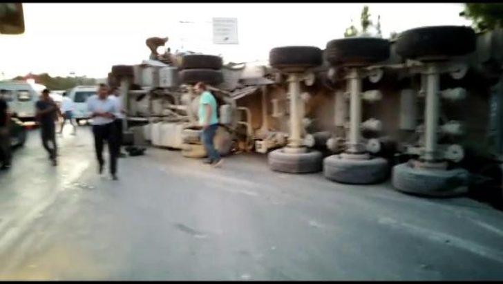 Arnavutköy'de hafriyat kamyonu dehşeti!  G2