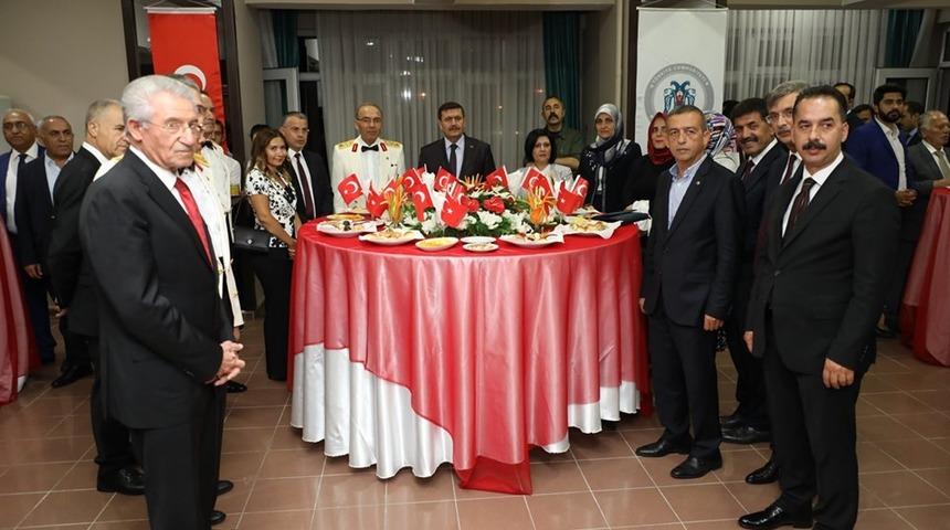 Erzincan&rsquo;da 30 Ağustos Zafer Bayramı resepsiyonu
