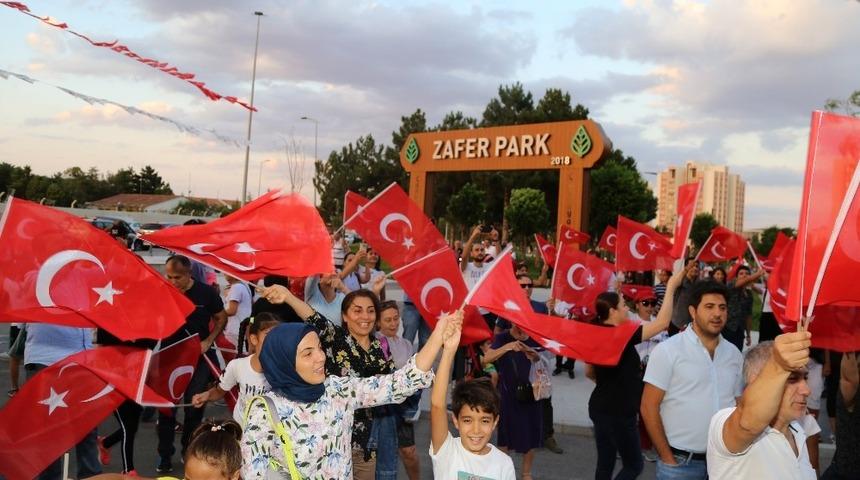 &Ccedil;ankaya&rsquo;da Zafer Bayramı coşkusu