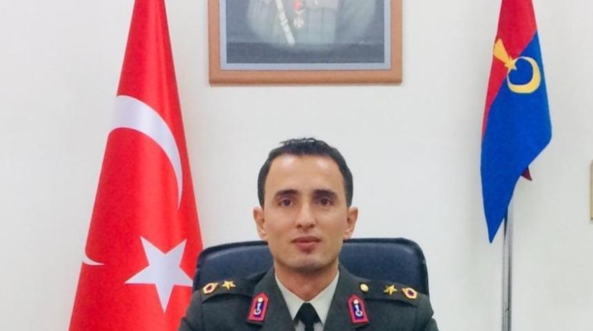 Gürün ilçe jandarma komutanı terfi ederek binbaşı oldu