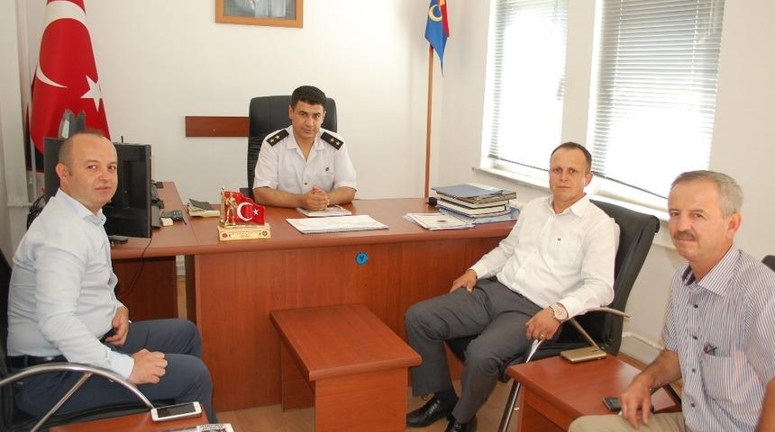 Tekirdağ DSYB&rsquo;den Malkara jandarmaya ziyaret