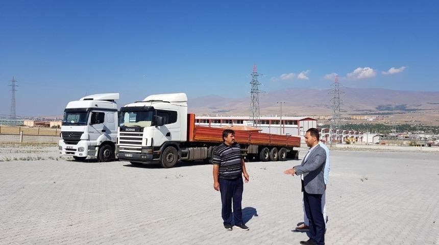 Niğde’de Kamyon Garajı Hizmete Girdi