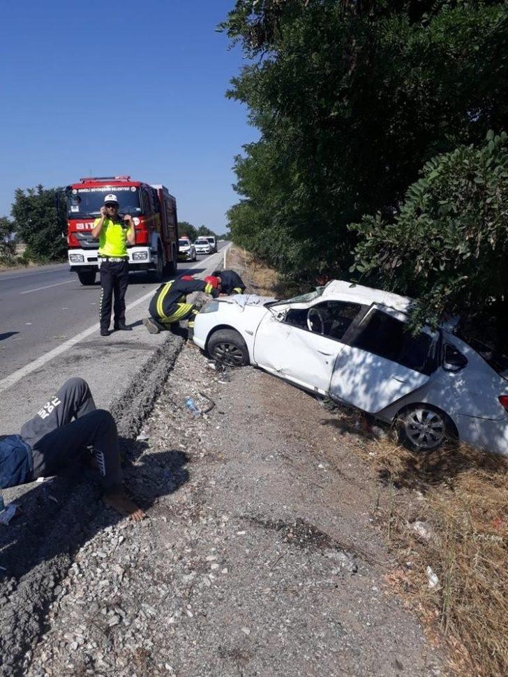 Otomobil takla attı: 4 yaralı G2