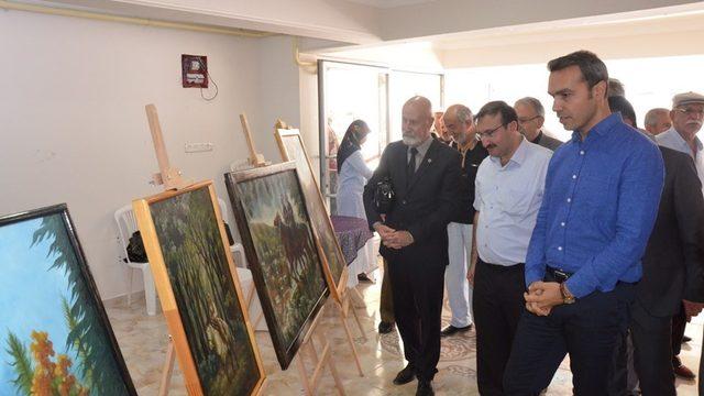 Emet’te ’3 Eylül Kurtuluş Haftası’ etkinlikleri, resim ve ahşap sergisinin açılışıyla başladı