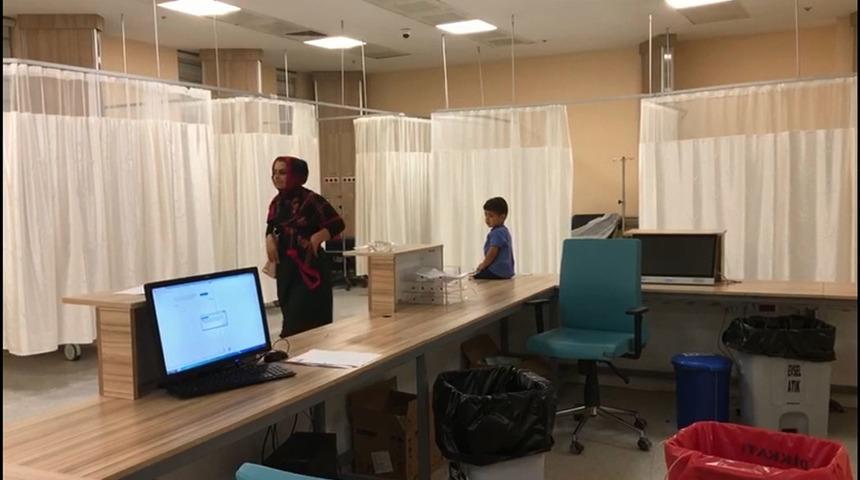 Ateşlenen çocuğa müşahede odasında müdahale edilmemesi görüntülerine soruşturma