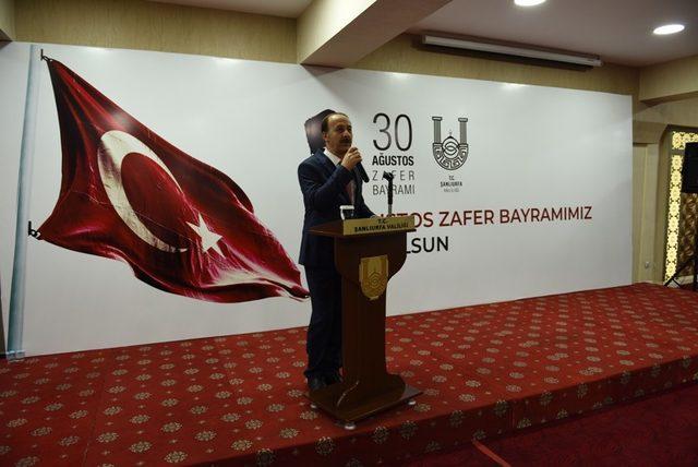 Şanlıurfa’da Zafer Bayramı Resepsiyonu