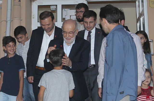 SP Genel Başkanı Karamollaoğlu, taziye ziyaretinde bulundu