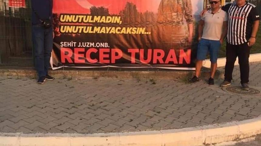 Alaplı şehidine sahip çıktı