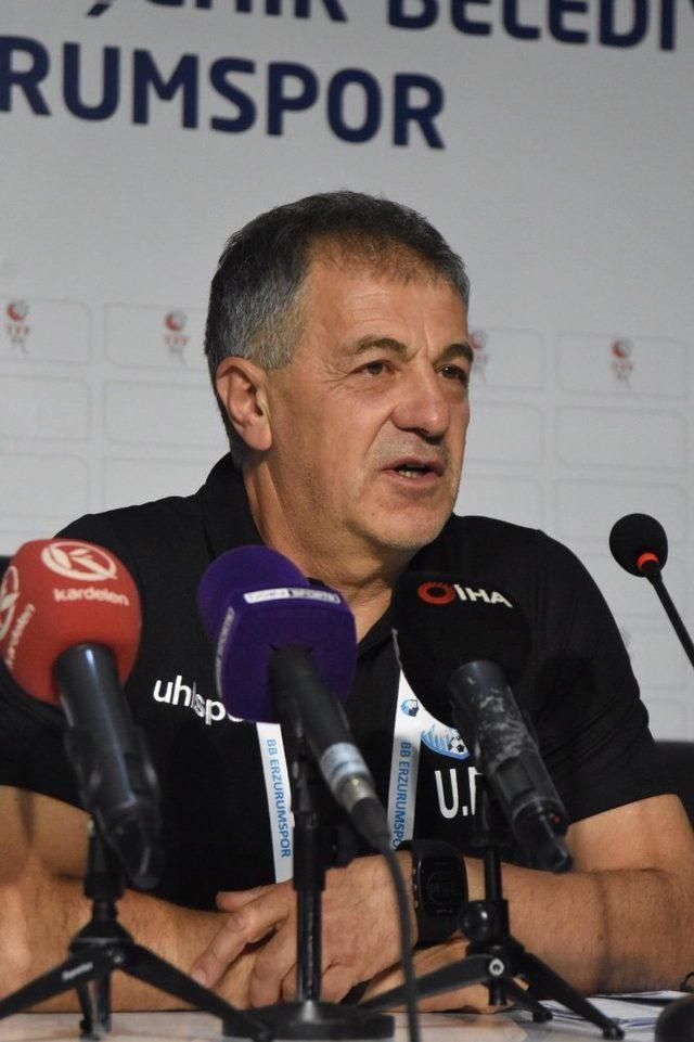 BB Erzurumspor - Boluspor maçının ardından