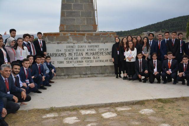 Prof. Dr. Haluk Dursun şehitler diyarı Sarıkamış’ta anıldı