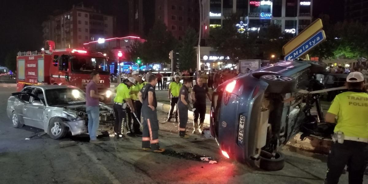 Elazığ'da feci kaza! Ortalık savaş alanına d&ouml;nd&uuml;!