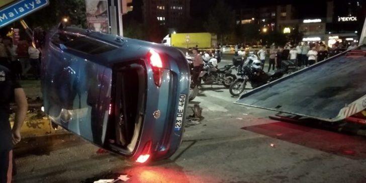 Elazığ'da feci kaza! Ortalık savaş alanına döndü! G2