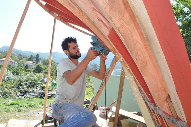 Osmanlı donanmasına gemi yapılan ilçede şimdi barakalarda tekne yapılıyor 3