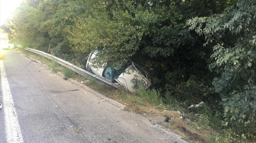 Anadolu Otoyolu'nda trafik kazası: 1 ölü, 9 yaralı