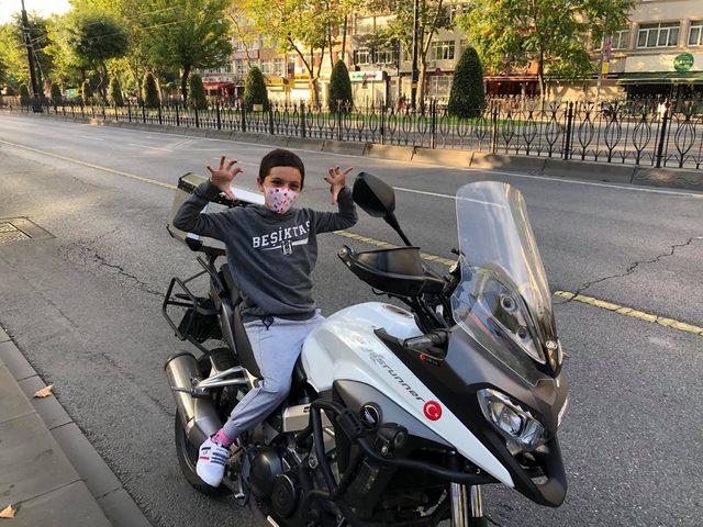 Tedavisi s&uuml;ren 11 yaşındaki Neslişah ın hayalleri ger&ccedil;ek oldu 1