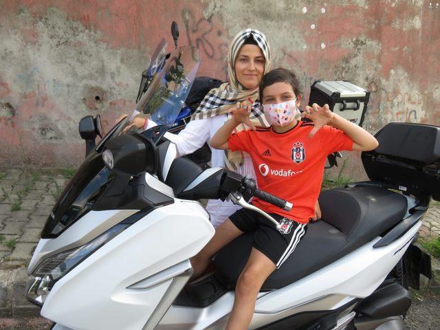 Tedavisi s&uuml;ren 11 yaşındaki Neslişah ın hayalleri ger&ccedil;ek oldu 2