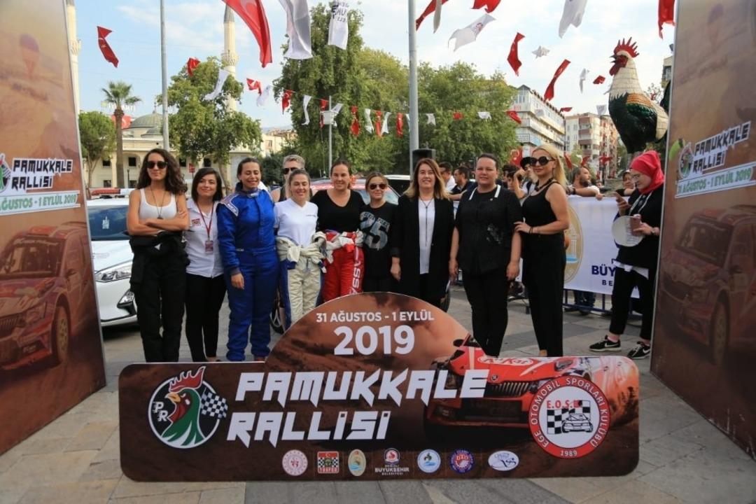 Pamukkale Rallisi&rsquo;nde anlamlı mesaj