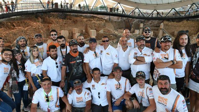 Ralliciler Göbeklitepe’ye hayran kaldı
