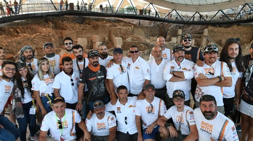 Ralliciler G&ouml;beklitepe&rsquo;ye hayran kaldı