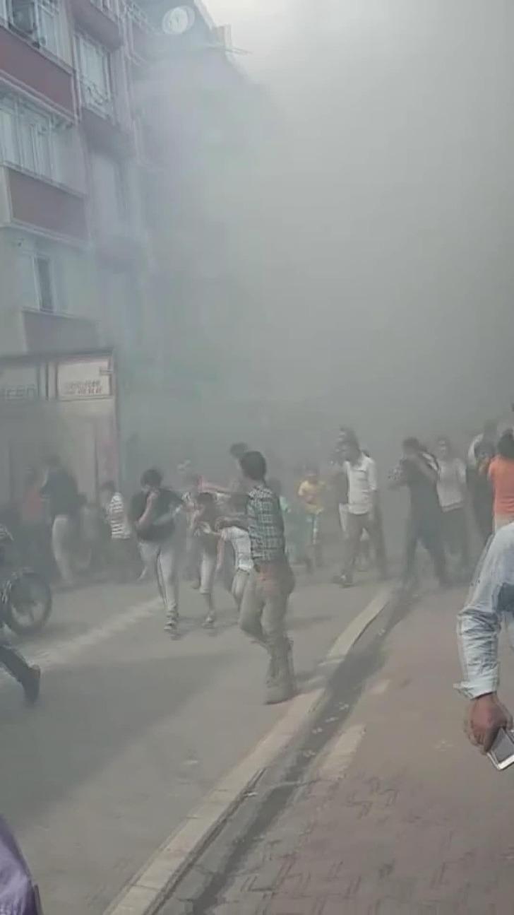 Esenyurt’ta iki gün önce boşaltılan riskli binada yangın G3