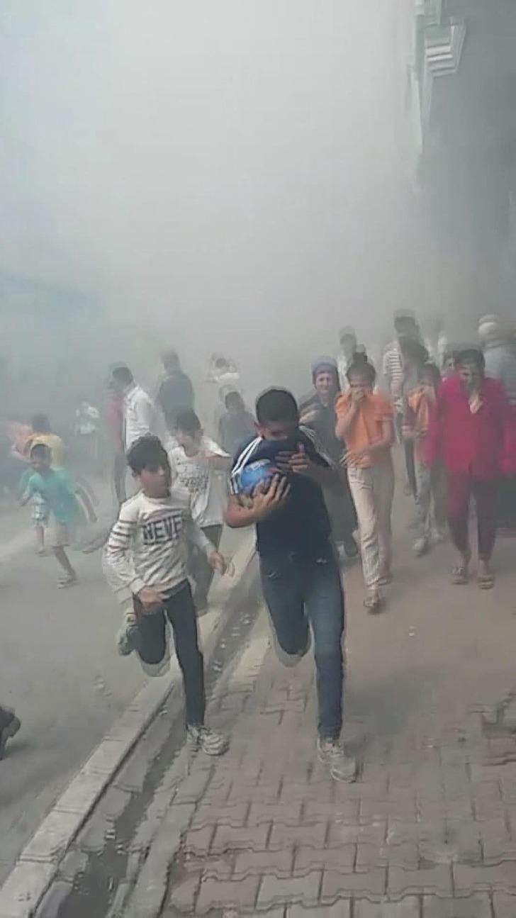 Esenyurt’ta iki gün önce boşaltılan riskli binada yangın G4