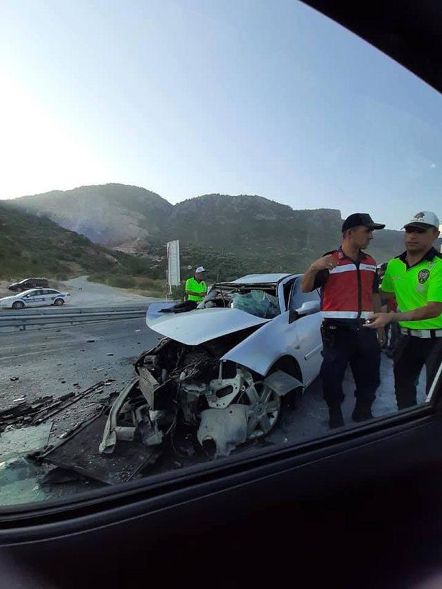 Aydın'da zincirleme kaza: 1'i ağır 8 yaralı