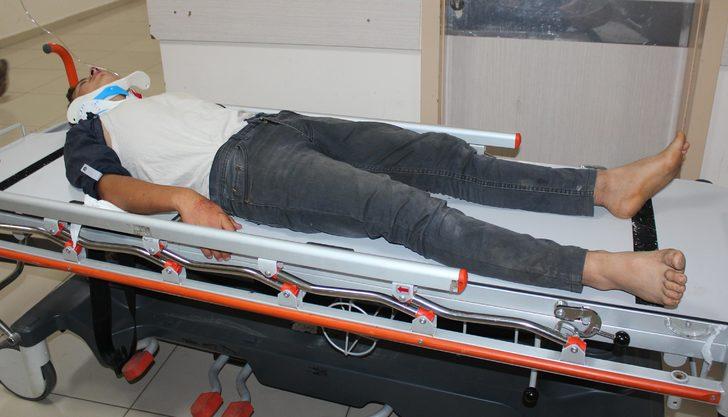 Üzüm işçilerini taşıyan araç şarampole devrildi! 17 yaralı G5