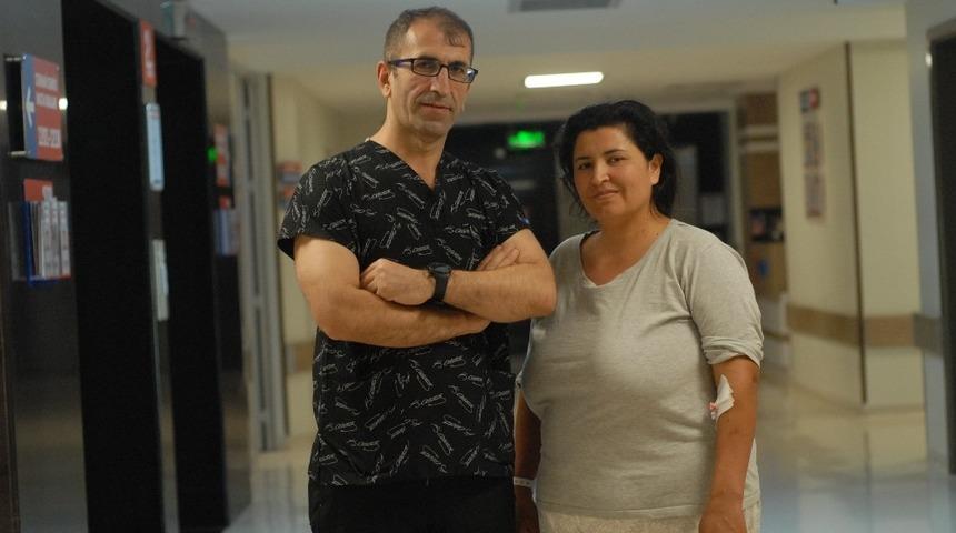 Kilolarından &ccedil;ektiği &ccedil;ile Hatem Hastanesi&rsquo;nde bitecek